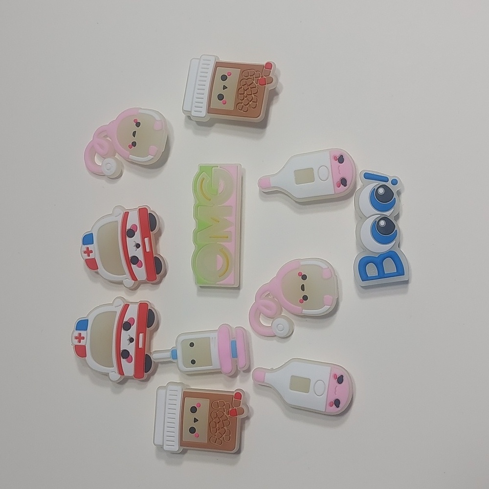 Crocs charms‎ nurse for crocs shoes 11 pc